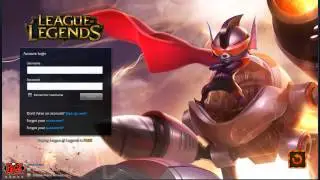 Super Galaxy Rumble Login Screen Animation + Music  (League of Legends)