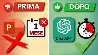 Come Creare una PRESENTAZIONE COMPLETA con l'Intelligenza Artificiale (AI) ChatGPT e TOME APP
