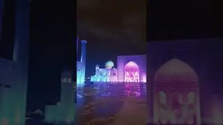 Registan Square light and sound show, Samarkand