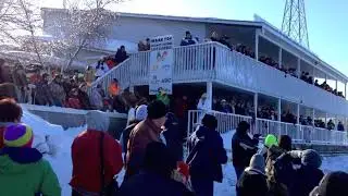 Cornholio does the 2014 Grumpy Old Men Plunge