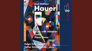 H&ouml;lderlin-Lieder for Tenor and Piano, Op. 23: An die Parzen