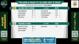 Pinjarra B Grade v Falcons SMCC B GRADE