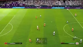 FIFA World  Cup Semi-Finals - England vs Montenegro live efootball PES