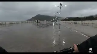 جولة  بالدراجة الهوائية تحت تساقط للأمطار بني حواء 2024 |Riding bicycle under rain Beni Haoua 2024
