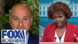 KJP lashes out at FOX Business' Lawrence when confronted about Biden's schedule