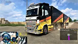 ETS2 Gameplay - Mapa Ceibo 1.47 Argentina Off-road - Volvo fh16 b-double trailer open pipe #2
