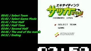 Nes: Exciting Soccer - Konami Cup Soundtrack