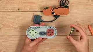8Bitdo DIY - Super Famicom Modkit - How to turn your original retro controller wireless