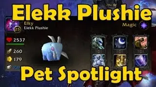 Pet Spotlight - Elekk Plushie