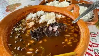 Bajareque o Frijoles con Carne Estilo Guerrero | Con Sabor a Guerrero