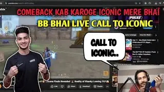 @Blackbeard2oP CALL TO ICONIC IN LIVE 😱 | COMEBACK KAB KAROGE ICONIC MERE BHAI | #freefire 