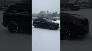 Снежный день 😍 #шорты #x3 #bmw #bmwmmotorsport #x3m40i #x3m #b58 #g01
