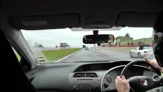 bmw m5 snetterton multiple pile up