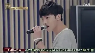 [ENG] KNK Inseong performing Primary on FNC trainee show (131129)