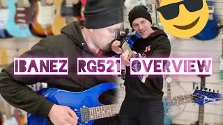 Ibanez RG521 Genesis In Jewel Blue - Overview Tech Specs
