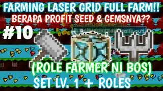 Role Farmer Level 10 Masuk, BUFF vs Lgrid Farm Memanas! | Growtopia Indonesia