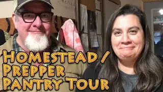 Homestead Prepper Pantry Tour