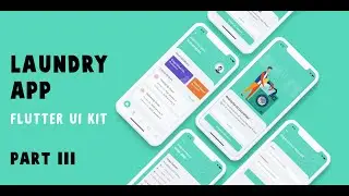 Flutter Laundry App UI - Speed Code Video - Part 3/3 (Order Details Page)