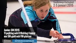 CURLING: Ö-sund Woolpower - Umeå Wendel JSM 2015  - Girls  Draw 3