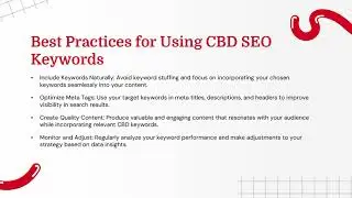 CBD SEO Keywords: Optimizing Your Content