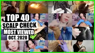 ASMR / SCALP CHECK (Gloves, School Nurse, Lice Check) / TOP 40 / OCTOBER 2020 / ASMR Charts