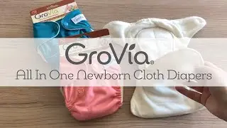 GroVia Newborn All-in-One Cloth Diaper (5&ndash;12 lbs)
