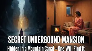  Built a Secret Luxury Underground Mansion in a Hidden Mountain Canal . No One Will Ever Find It