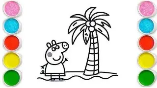 Peppa Pig Drawing, Painting & Coloring For Kids and Toddlers_ Child Art