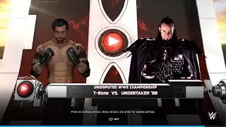 WWE 2K25_ T-Bone vs The Undertaker (Slider Test III)