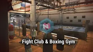 Fight Club & Boxing Gym | GTA V Interior