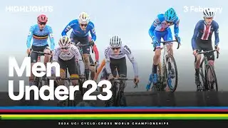 Men Under 23 Highlights | 2024 UCI Cyclo-cross World Championships
