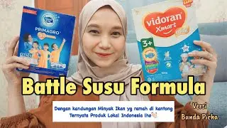 Battle Susu Formula Vidoran vs Primagro | Susu Lokal kaya OMEGA 3 untuk Kecerdasan Otak, Affordable!
