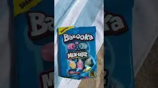 Brighten your beach days with Bazooka Mix Upz! 🏖️🍭 #SunshineSweets #UKsweets #Bazooka #sharethefun