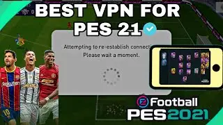 Best vpn for pes2021 || vpn for pes21 || japan server vpn || vpn problem solve || 1 min teach&trade;