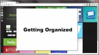 Organization Tips - Getting Started