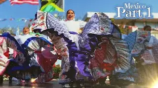 Part 1 - 💃 Beautiful Mexican Girls Performing the Famous Tapat&iacute;o Dance in Stunning Colorful Dresses