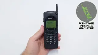 Nokia 2110i NHE-4NX Mobile phone menu browse, ringtones