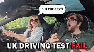 I CAN'T BELIEVE SHE DID THIS! | First Automatic Driving Mock Test | Full UK Driving Test Simulation