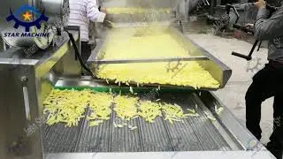Amazing Processing Machine Food -500kg/h frozen potato french fries production line