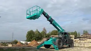 Навесное для телескопического погрузчика Sunward SWTH4517. 17 м. 4500 кг. Вилы. Ковш. Люлька. Крюк.