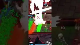 Castle Crush 125 Skeletons in 1 Lane!