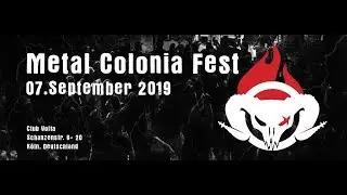Metal Colonia Fest, 7. September 2019, Club Volta K&ouml;ln