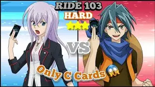 VANGUARD ZERO: RIDE 103 HARD w/ Oracle Think Tank Deck (NO R or ABOVE Card/3☆)