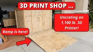Stratasys Connex 500 uncrate
