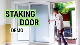 How a uPVC Stacking Door Works &ndash; WindowsFactory