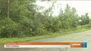 Severe thunderstorms leave trail of damage in Alexander County, NC