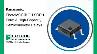 Panasonic: PhotoMOS&reg; GU SOP 1 Form A High-Capacity Semiconductor Relays
