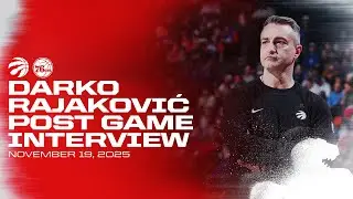 Darko Rajakovic | Post Game vs 76ers | November 19, 2025