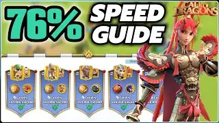call of dragons - 76% speed for 5 march multi-cavalry guide