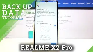 How to Use Google Backup on REALME X2 Pro &ndash; Create Backup Account